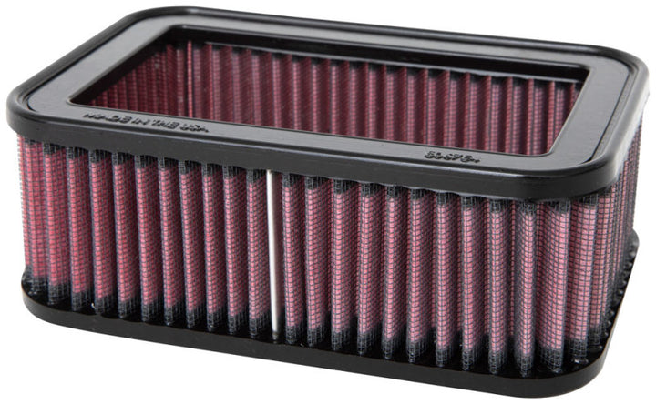 K&N Custom Air Filter - Rectangular - 6.75in O/S Length x 4.5in O/S Width x 2.5in Height - Bull Strap