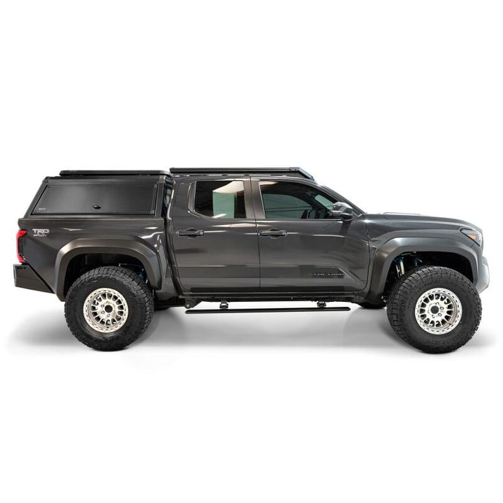 Westin 2024 Toyota Tacoma Double Cab Pro-E Electric Running Boards - Textured Black - Bull Strap