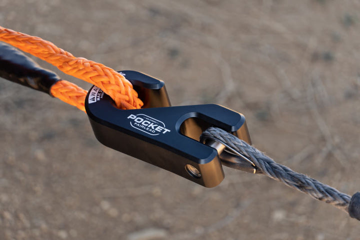 DV8 Offroad Pocket Fairlead For Synthetic Rope Winches - Bull Strap