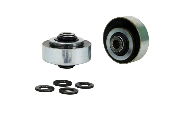 Whiteline 03-06 Mitsubishi Lancer Evo Front Control Arm Lower Inner Rear Bushing Kit - Bull Strap