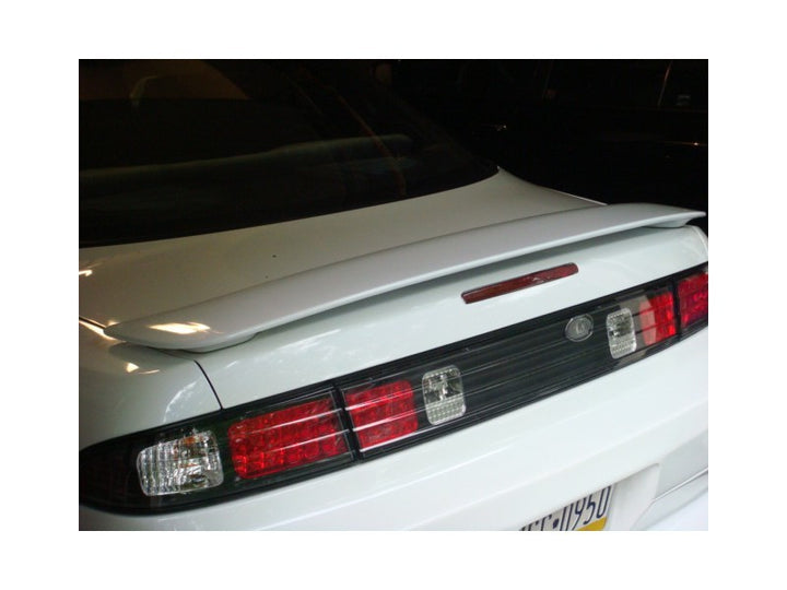 Spyder Nissan 240SX 95-98 LED Tail Lights Black ALT-YD-N240SX95-LED-BK - Bull Strap