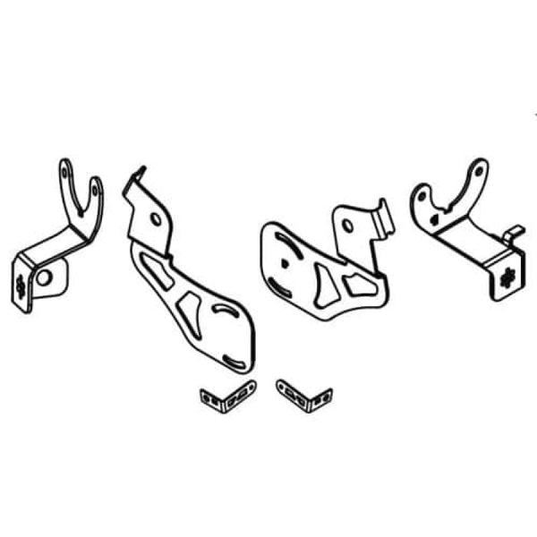 Ridetech 21-24 Ford F150 2WD/4WD Onboard Scales Sensor Bracket Kit - Bull Strap