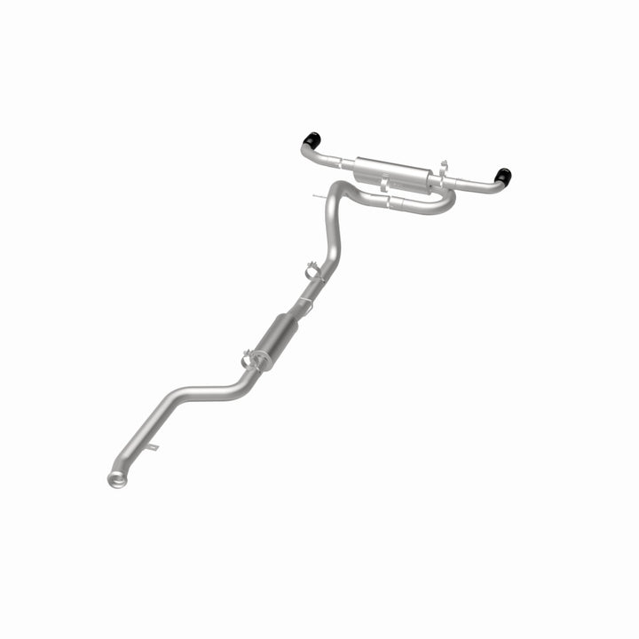 MagnaFlow 24-26 Ineos Grenadier Overland Series Black Chrome Cat-Back Performance Exhaust System - Bull Strap