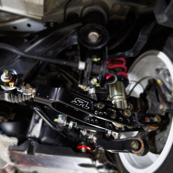 SPL Parts 2013+ Subaru BRZ/Toyota 86 / 2015+ Subaru WRX/STI Rear Lower Camber Arms - Bull Strap