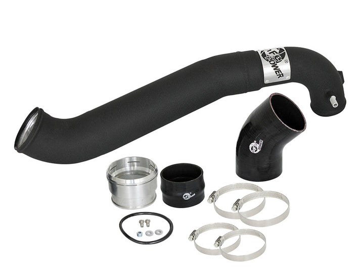 aFe 2017 Ford F-150 Raptor (tt) EcoBoost BladeRunner 3.5in to 3in Intercooler Tube Cold Side - Bull Strap