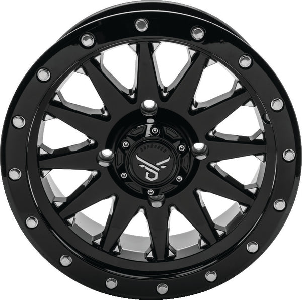Quadboss Wagon 14X7 4+3 4/156 Milled - Bull Strap