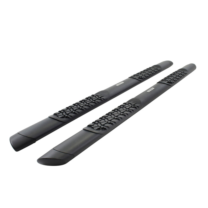 Go Rhino V-Series V3 Side Step - Universal 87in. (Fits 4DR) - Tex. Blk - Bull Strap