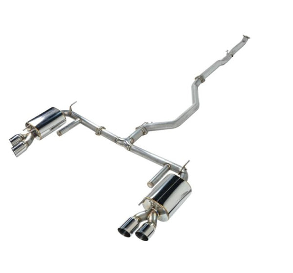 Remark 2018+ Honda Accord 1.5L Sport / 2.0L Turbo Sports Touring Catback Exhaust - Bull Strap