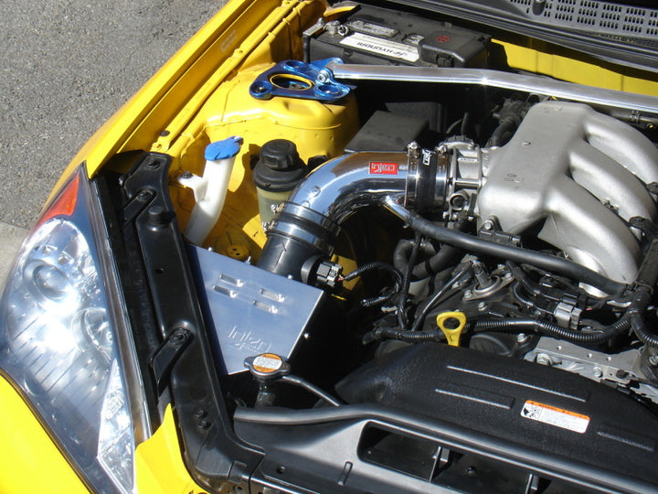 Injen 10 Hyundai Genesis Coupe  V6 Polished Short Ram Intake - Bull Strap