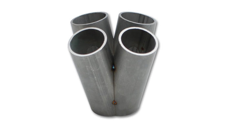 Vibrant 4 into 1 SS Turbo Mani Collector for GT28/30/35 in Flange 48mm Pipe OD 4.5in tall 58mm out - Bull Strap