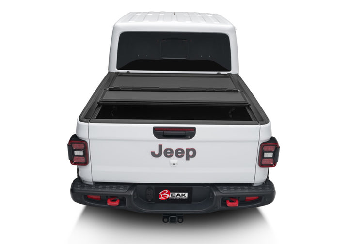 BAK 2020 Jeep Gladiator 5ft Bed BAKFlip MX4 - Bull Strap