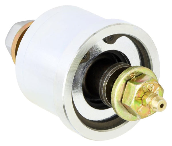 RockJock Johnny Joint Rod End 2in Machined Press-In 2in X .4375in Ball Int. Greased w/ Bolts - Bull Strap