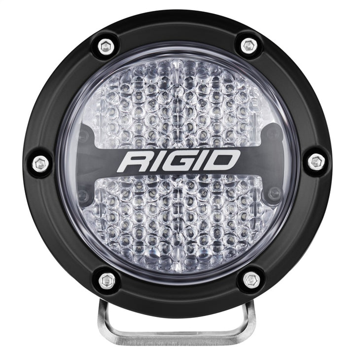 Rigid Industries 360-Series 4in LED Off-Road Diffused Beam - RGBW Backlight (Pair) - Bull Strap