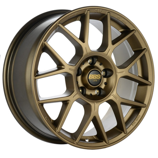 BBS XR 18x8 5x112 ET28 Bronze Wheel -82mm PFS/Clip Required - Bull Strap