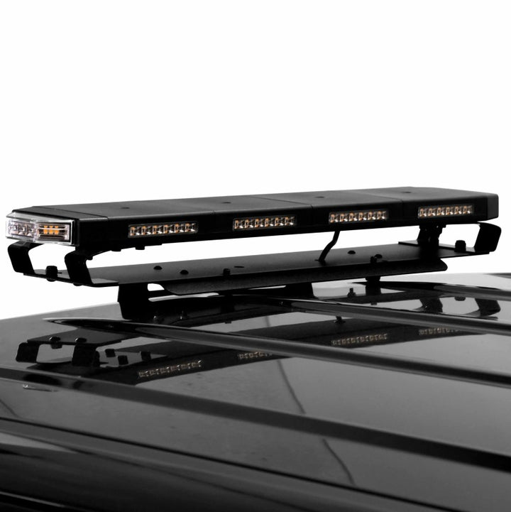 Putco 24in Hornet Light Bar - (Amber) LED Stealth Rooftop Strobe Bar - Bull Strap