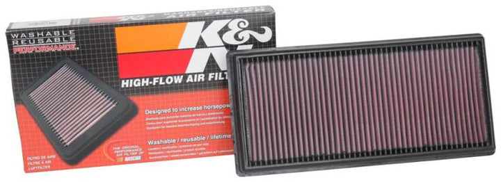 K&N 16-18 Land/Range Rover V6-3.0L DSL Replacement Air Filter - Bull Strap