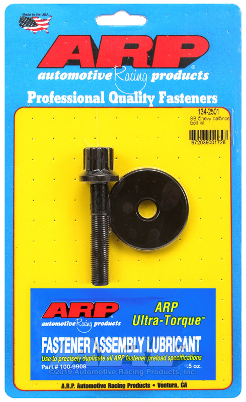 ARP Chevrolet Small Block Harmonic Damper Bolt Kit - Bull Strap