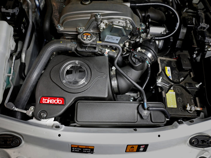 aFe Takeda Momentum Cold Air Intake System w/ Pro DRY S Media Mazda MX-5 Miata (ND) 16-19 L4-2.0L - Bull Strap