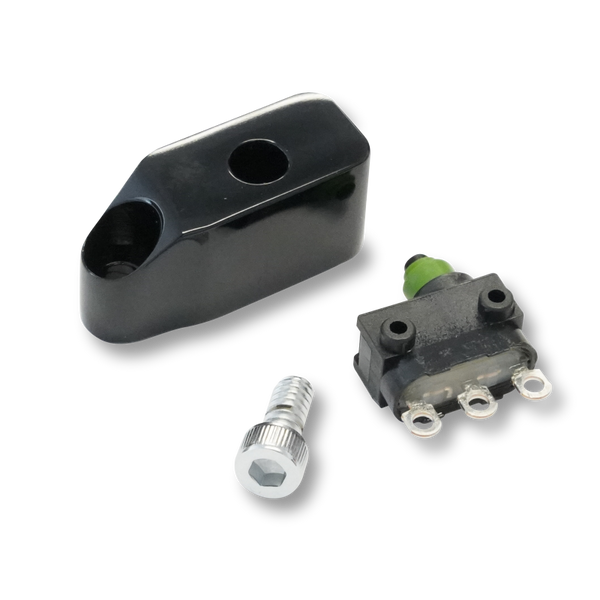 Performance Machine Brake Light/Clutch Kill Switch Kit - Black Ano - Bull Strap