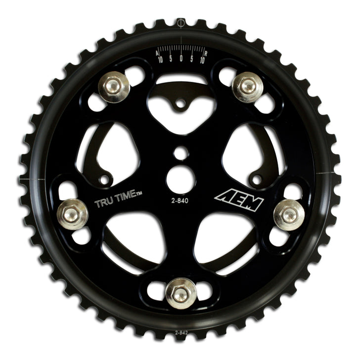 AEM 4G63/T Black Tru-Time Cam Gear - Bull Strap