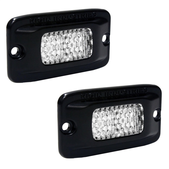 Rigid Industries SRM - Flush Mount - Diffused - Back Up Light Kit - Bull Strap