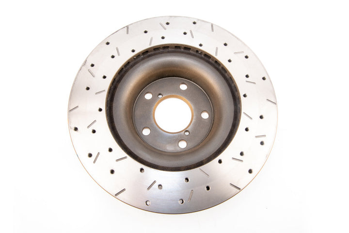 DBA 12+ Subaru/Scion BRZ/FR-S Limited & Premium (US Spec) Front Drilled & Slotted 4000 Series Rotor - Bull Strap