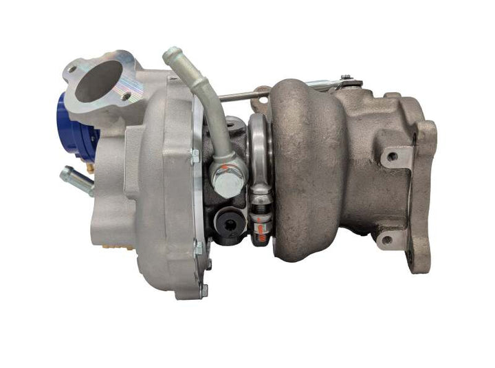 Forced Performance 2015+ Subaru WRX FA20 Blue Turbo LOPE BB External WG w/Welded Flapper - Bull Strap