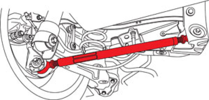 SPC Performance 14+ BMW 2 Series (F45/F46) / 14+ Mini Cooper/Clubman (F55/F56) Rear Adj Control Arm - Bull Strap