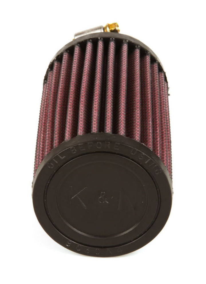 K&N Filter Universal Rubber Filter 1-11/16in FLG / 3in OD / 5in Height - Bull Strap