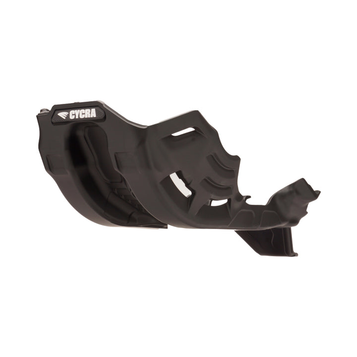 Cycra 24+ Yamaha YZ250F Full Armor Skid Plate - Black - Bull Strap