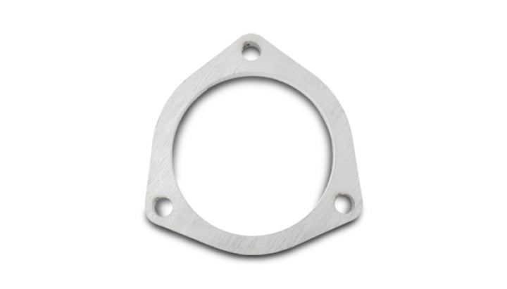Vibrant 3-Bolt T304 SS Exhaust Flange (3in I.D.) - Bull Strap