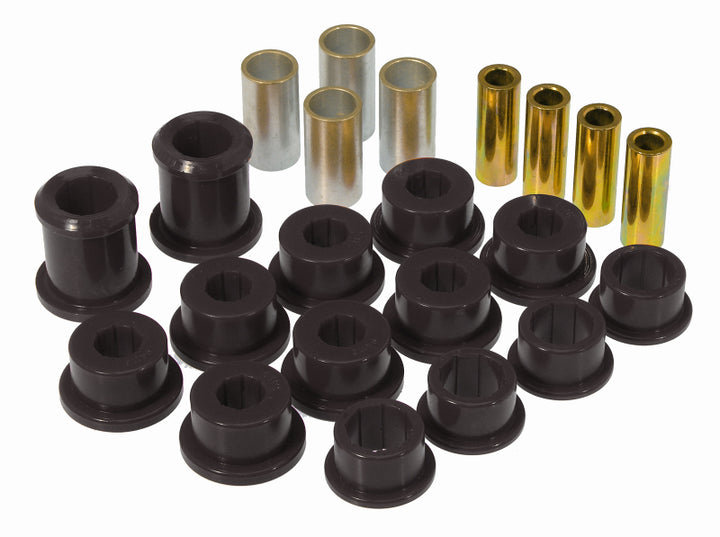 Prothane 84-96 Chevy Corvette Front Control Arm Bushings - Black - Bull Strap