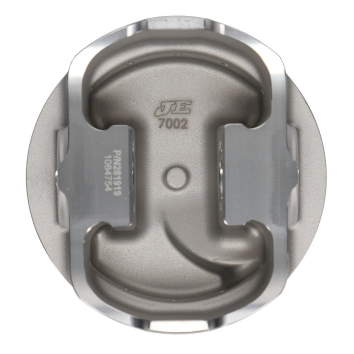 JE Pistons GM 502 Replacement 4.470 Bore 8.7-9.6:1 Comp Ratio 1cc Dome Pistons - Set of 8 - Bull Strap
