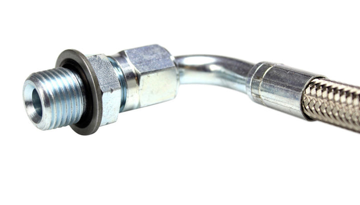 ISR Performance High Pressure Power Steering Line - 89-98 Nissan 240sx - Bull Strap