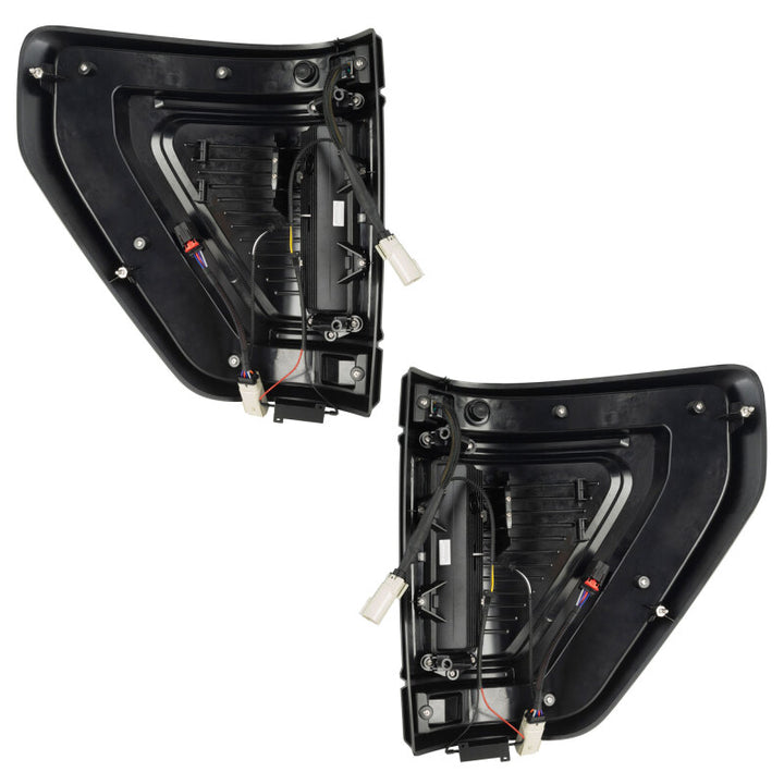 Oracle Lighting 21-24 Ford F-150 Flush Style LED Tail Lights - Bull Strap