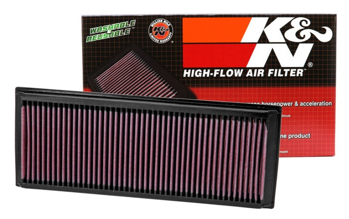 K&N 05-10 VW Jetta/Passat / 07-10 Tiguan / 09-10 GTi / 06-09 EOS Drop In Air Filter - Bull Strap