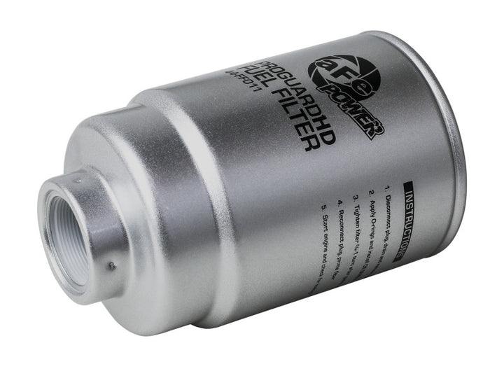 aFe ProGuard D2 Fluid Filters Fuel F/F FUEL GM Diesel Trucks 01-12 V8-6.6L (td) - Bull Strap