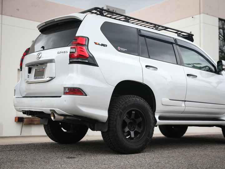 aFe POWER Vulcan Series 2-1/2in 304SS Cat-Back Exhaust 10-21 Lexus GX460 V8-4.6L w/ Polished Tip - Bull Strap