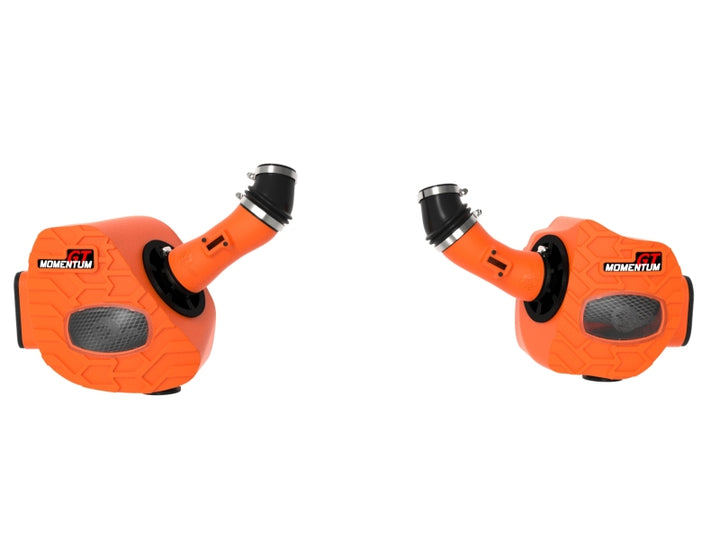 aFe 2022 Toyota Tundra V6-3.5L (tt) Momentum GT Cold Air Intake System w/ Pro 5R Filter - Orange - Bull Strap