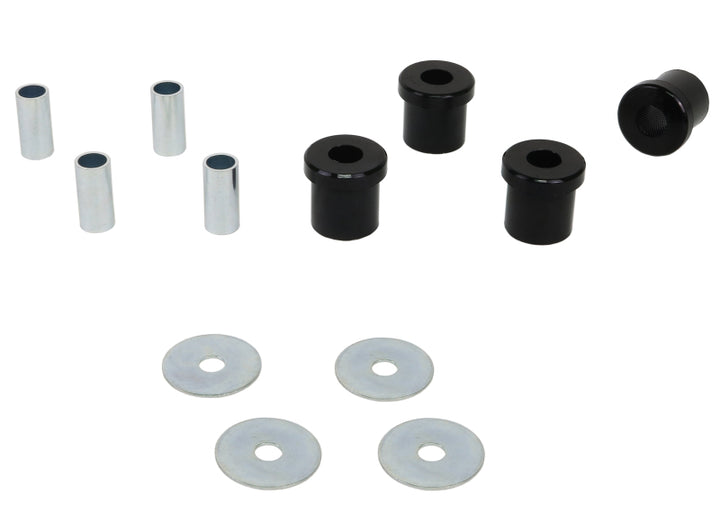 Whiteline Plus Mitsubishi 5/91-4/00 Montero/Pajero/Shogun Front Upper Inner Control Arm Bushing Kit - Bull Strap