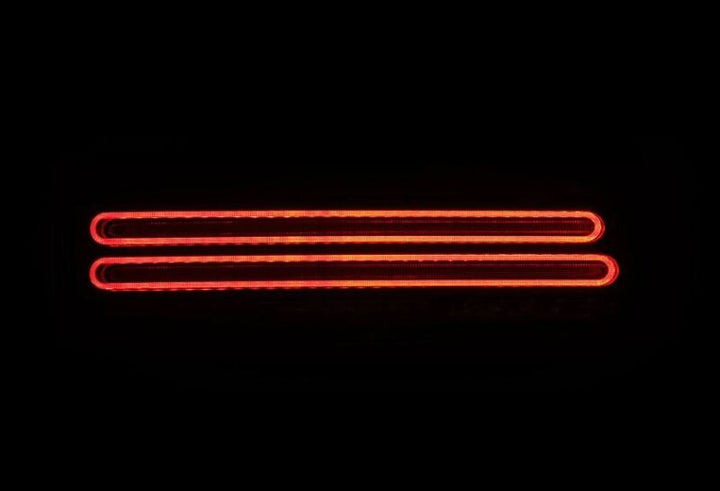 AlphaRex 23-25 Nissan Z Nova-Series Twin-Loop Style Prismatic LED Tail Lights - Black - Bull Strap