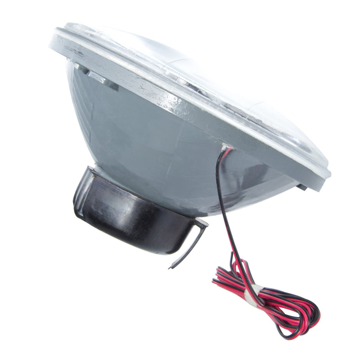 Oracle Pre-Installed Lights 7 IN. Sealed Beam - White Halo - Bull Strap