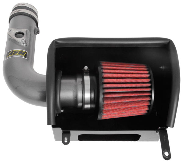 AEM 13-18 Subaru BRZ H4-2.0L F/I Polished Cold Air Intake - Bull Strap