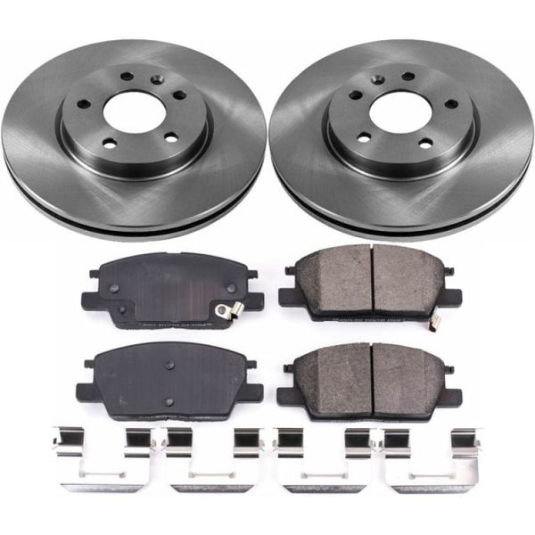 Power Stop 18-19 Buick LaCrosse Front Autospecialty Brake Kit - Bull Strap