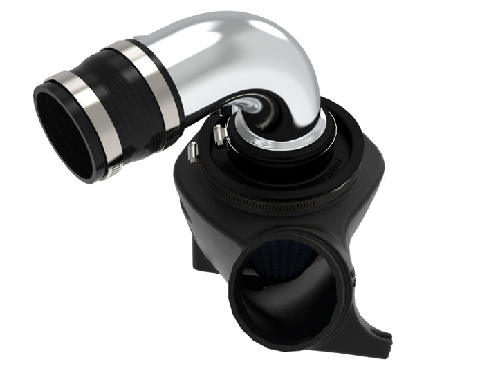 aFe Takeda Momentum Sealed Intake System 12 Honda Civic Si 2.4L Stage 2 Pro 5R Polished - Bull Strap