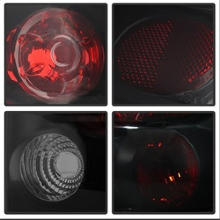 Spyder Chevy Silverado Stepside 99-04 Euro Style Tail Lights Black Smoke ALT-YD-CS99STS-BSM - Bull Strap