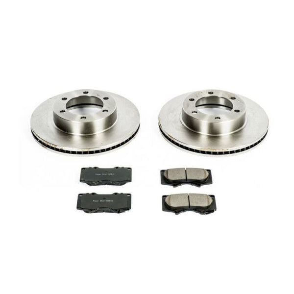 Power Stop 01-07 Toyota Sequoia Front Autospecialty Brake Kit - Bull Strap