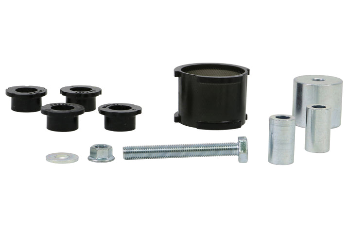 Whiteline 05-07 Subaru WRX Sedan and Wagon / 05-07 Subaru STi  Front H/duty steer rack bushes - Bull Strap