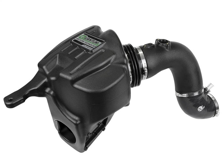aFe Quantum Pro DRY S Cold Air Intake System 13-18 Dodge Cummins L6-6.7L - Dry - Bull Strap
