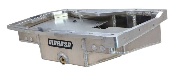 Moroso 06-15 Mazda MX-5 NC Road Race Baffled Aluminum Oil Pan - Bull Strap